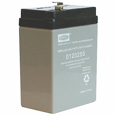 DUAL-LITE 120255 Battery 6 V DC Volt 4.5 Ah