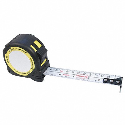 FAST CAP PMS16 Tape Measure 1 In x 16 ft Black/Yellow