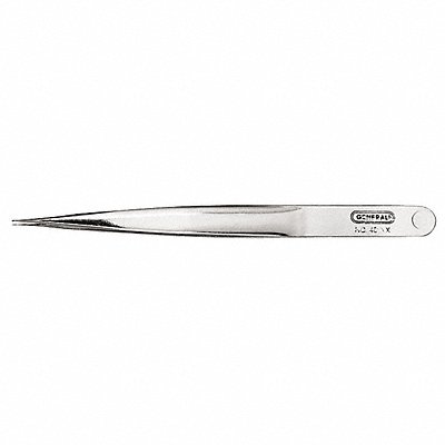 GENERAL 401XX Industrial Tweezers SS Straight 4 1/2 L