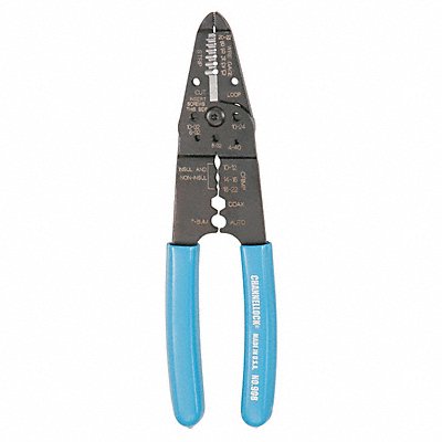 CHANNELLOCK 908 Wire Stripper 22 to 10 AWG 8-1/4 In
