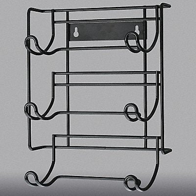 FIRST AID ONLY FX203 First Aid Kit Rack 4Shelves 5.75 H Black