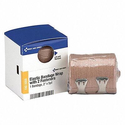 FIRST AID ONLY FAE3009 Elastic Bandage Wrap Beige 5yd L 2 W