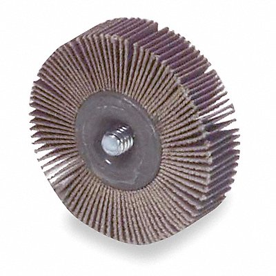 NORTON 63642502665 Flap Wheel 3 in Dia 1 in W P80 Grit