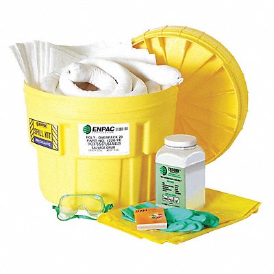ENPAC 1320RF Spill Kit Refill Chem/Hazmat Brown
