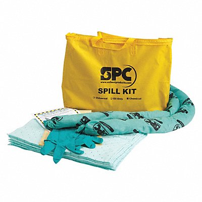 BRADY SPC ABSORBENTS SKHPP Spill Kit Container Bag 5 gal Yellow
