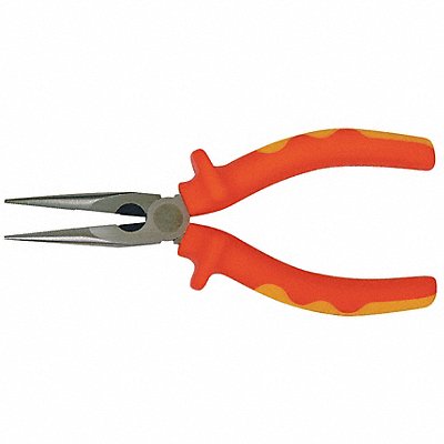WESTWARD 3WY56 Long Nose Plier 6 L Serrated