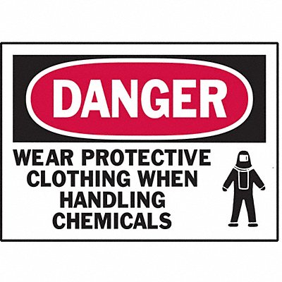 BRADY 86152 Label 3 1/2 in x 5 in Polyester PK5
