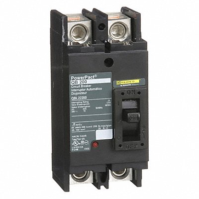 SQUARE D QBL22200 Circuit Breaker 200A 2P 240VAC QB