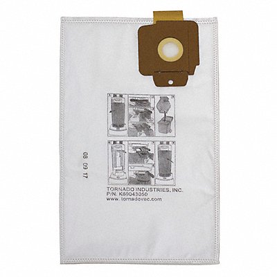 TORNADO K69043050 Vacuum Bag For Upright Vacuum PK10
