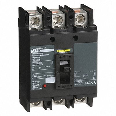 SQUARE D QBL32225 Circuit Breaker 225A 3P 240VAC QB