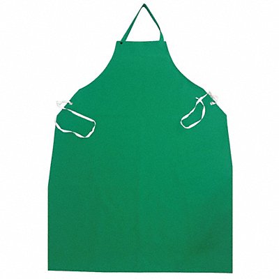 CONDOR 3XE79 Bib Apron Universal Green PVC