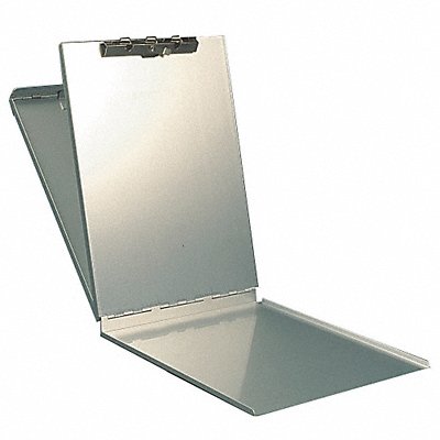 GRAINGER 10020 Storage Clipboard Legal Sz Metal Silver