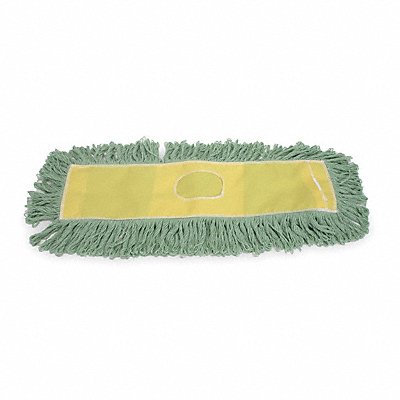 TOUGH GUY 3XFZ8 Dust Mop Green Cotton/Polyester