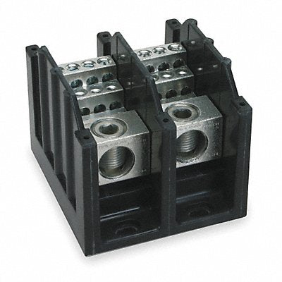 BUSSMANN 163702 Power Distribution Block Al/Cu 600V AC/DC