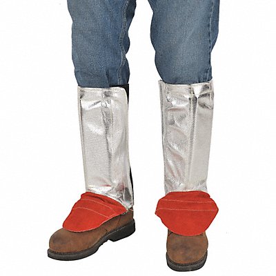 KAREWEAR 780AR Leggings Aluminized Rayon 14 In.L Silver