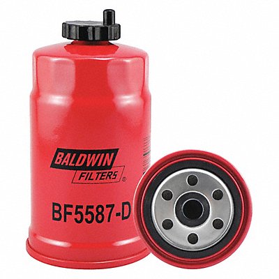BALDWIN FILTERS BF5587D Secondary Fuel Filter with Drain