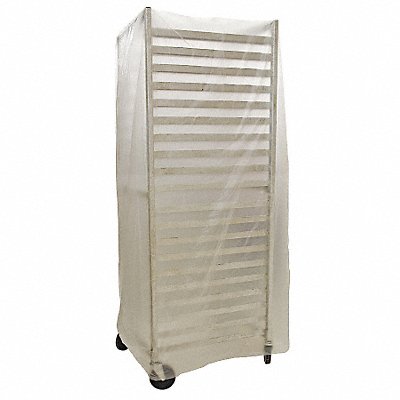 TOUGH GUY 3XVY4 Pan Rack Cover 24 x 52 x 80 Clear PK50