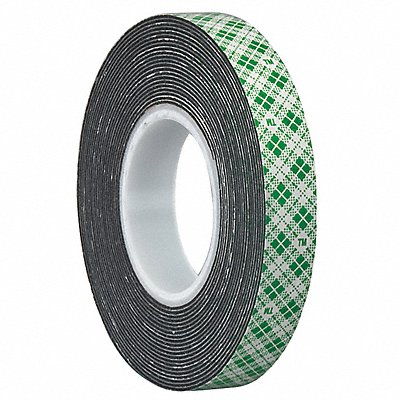 3M 4052 Double Sided Foam Tape 5 yd L 3/4 W