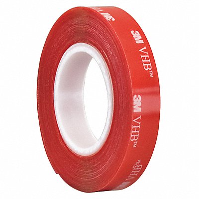 3M 4905 Double Sided VHB Tape 5 yd L 1/2 W