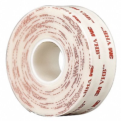 3M 4930 Double Sided VHB Foam Tape 5 yd L 1 W
