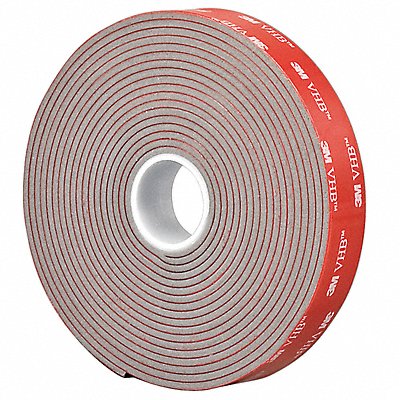 3M 4991 Double Sided VHB Foam Tape 5 yd L 3/4 W