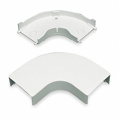 LEGRAND PN10F11V Flat Elbow 90 Deg Ivory PVC Elbows