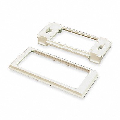 LEGRAND 40N2F31WH Twin Cover Device Bracket White