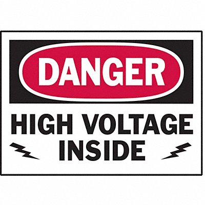 BRADY 86196 Label 3 1/2 inx5 in Polyester PK5