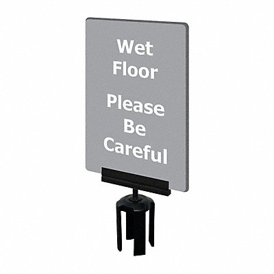 TENSABARRIER S08P367X11VHDSB170133 Acrylic Sign Grey Wet Floor