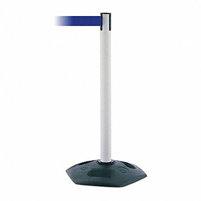 TENSABARRIER 88632STDNOL5XC D0032 Barrier Post with Belt 7-1/2 ft L Blue