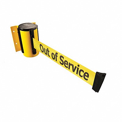TENSABARRIER 896STD35STDNOYEXC D0088 Belt Barrier Yellow Belt Color Yellow