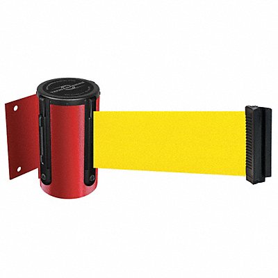 TENSABARRIER 896STD21STDNOY5XC D0087 Belt Barrier Red Belt Color Yellow