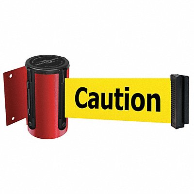 TENSABARRIER 896STD21STDNOYAXC D0088 Belt Barrier Red Belt Color Yellow