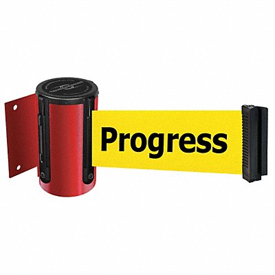 TENSABARRIER 896STD21STDNOYCXC D0088 Belt Barrier Red Belt Color Yellow