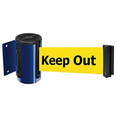 TENSABARRIER 896STD23STDNOYDXC D0088 Belt Barrier Blue Belt Color Yellow