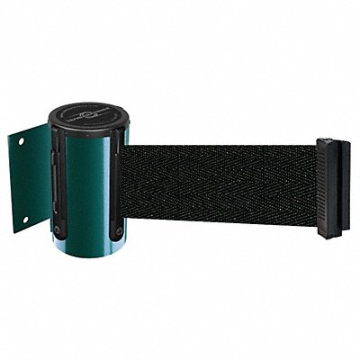 TENSABARRIER 896STD28STDNOB9XC D0087 Belt Barrier Green Belt Color Black