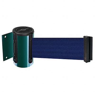 TENSABARRIER 896STD28STDNOL5XC D0087 Belt Barrier Green Belt Color Blue