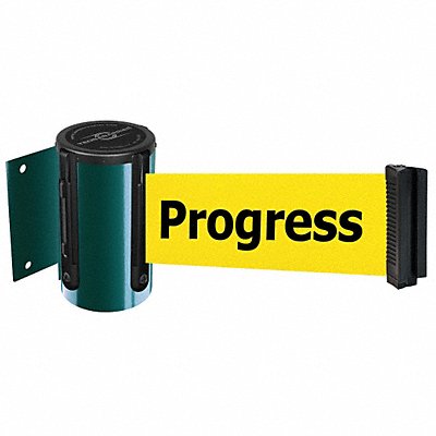 TENSABARRIER 896STD28STDNOYCXC D0088 Belt Barrier Green Belt Color Yellow