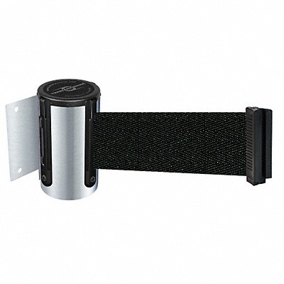 TENSABARRIER 896STD1SSTDNOB9XC D0089 Belt Barrier Chrome Belt Black