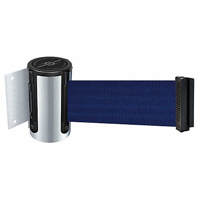 TENSABARRIER 896STD1SSTDNOL5XC D0089 Belt Barrier Chrome Belt Blue
