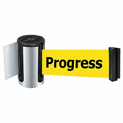 TENSABARRIER 896STD1SSTDNOYCXC D0091 Belt Barrier Chrome Belt Yellow