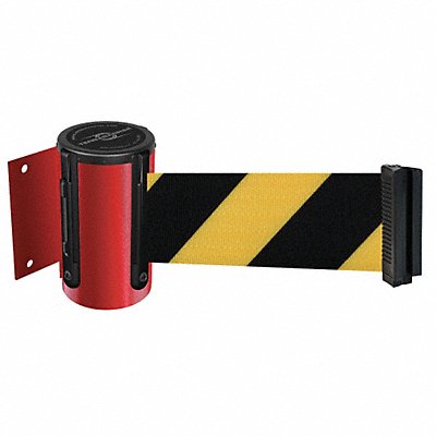 TENSABARRIER 896STD21MAXNOD4XC D0094 Belt Barrier Red Belt Yellow/Black
