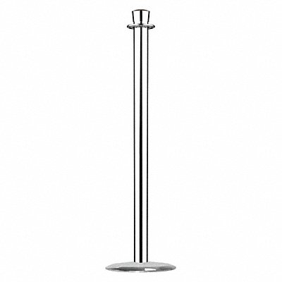 LAWRENCE METAL 310U1SNOT Urn Top Rope Post Satin Chrome