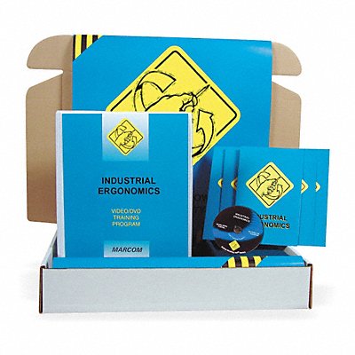 MARCOM K0000659EM SafetyTrainingKit DVD ErgonomicsIndustry