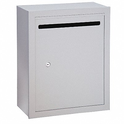 SALSBURY INDUSTRIES 2240AP Letter Box Alum Surface