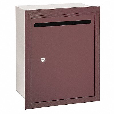 SALSBURY INDUSTRIES 2245ZP Letter Box Bronze Recessed