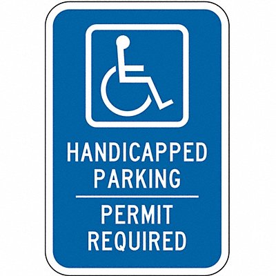LYLE HC00712HA Handicapped Parking Sign 18 x 12
