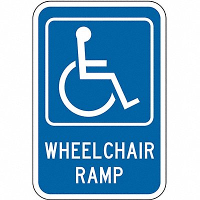 LYLE HC01512HA ADA Handicapped Parking Sign 18 x 12