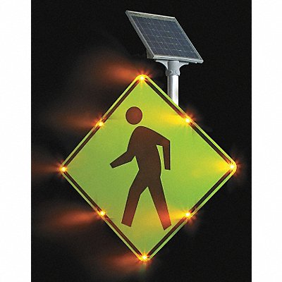 TAPCO 218000214 LED Traffic Sign Aluminum 30 x 30