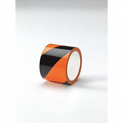 GRAINGER 3YRY5 E0417 Floor Tape Black/Orange 3 inx54 ft Roll